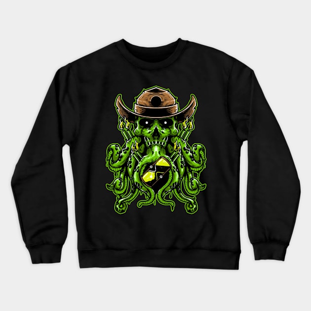 Deadtopus Crewneck Sweatshirt by phsycartwork